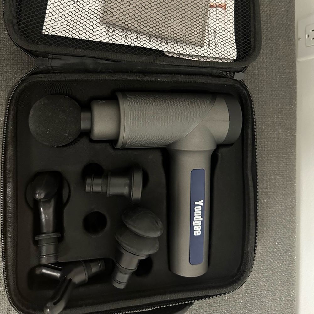 Hand held gun masaager